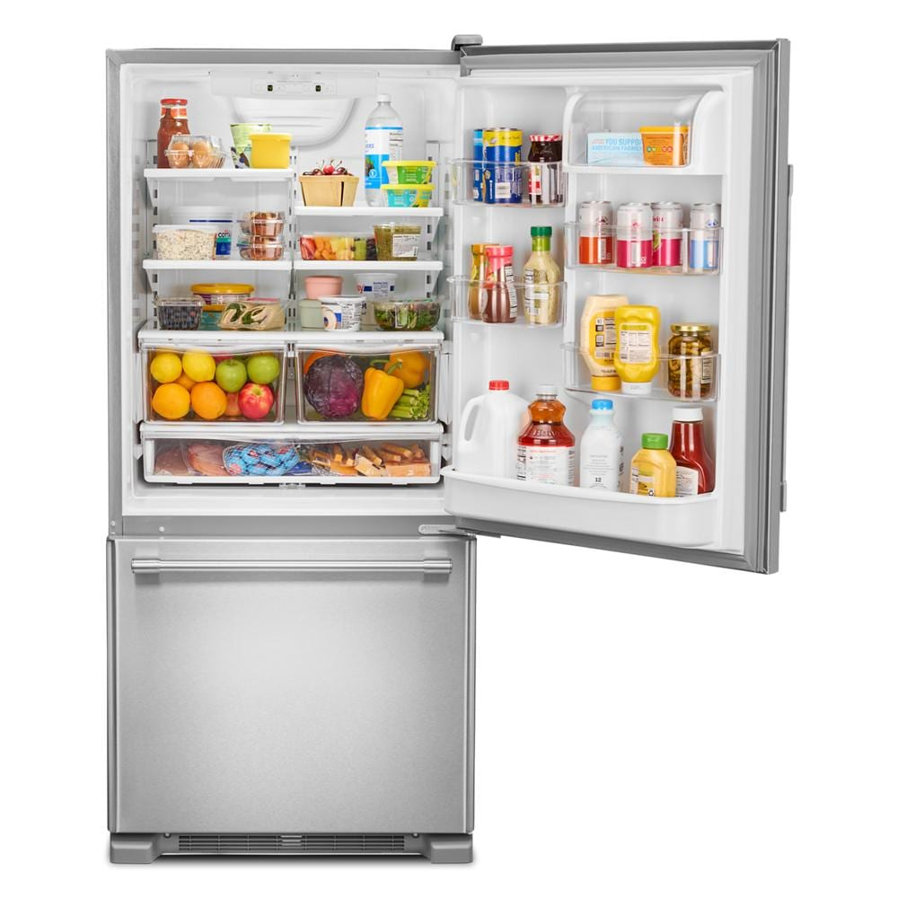 30-Inch Wide Bottom Mount Refrigerator - 19 Cu. Ft.