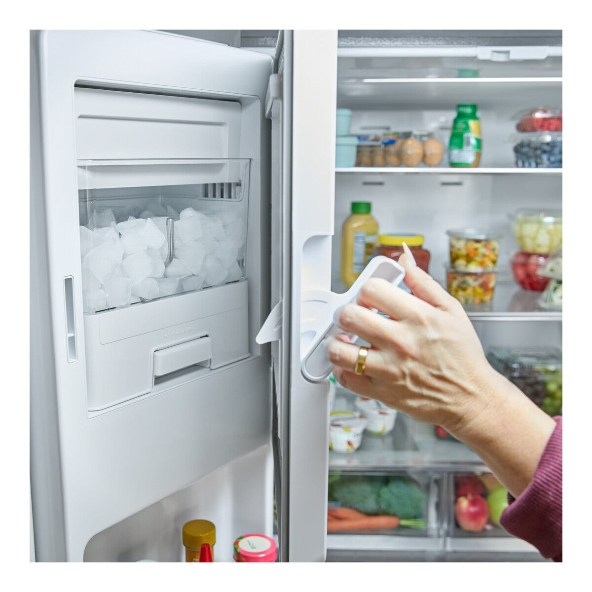 36-Inch French Door Refrigerator with In-Door Water and Ice Maker - 30 cu. ft.