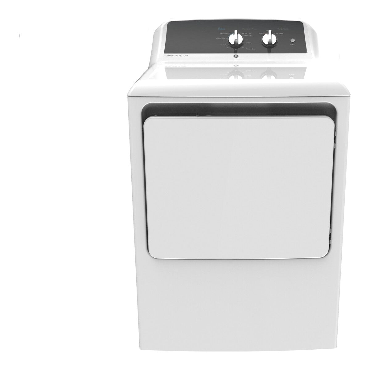 GE 6.2 cu. ft. Capacity Gas Dryer with Up To 120 ft. Venting and 5-yr Limited Warranty