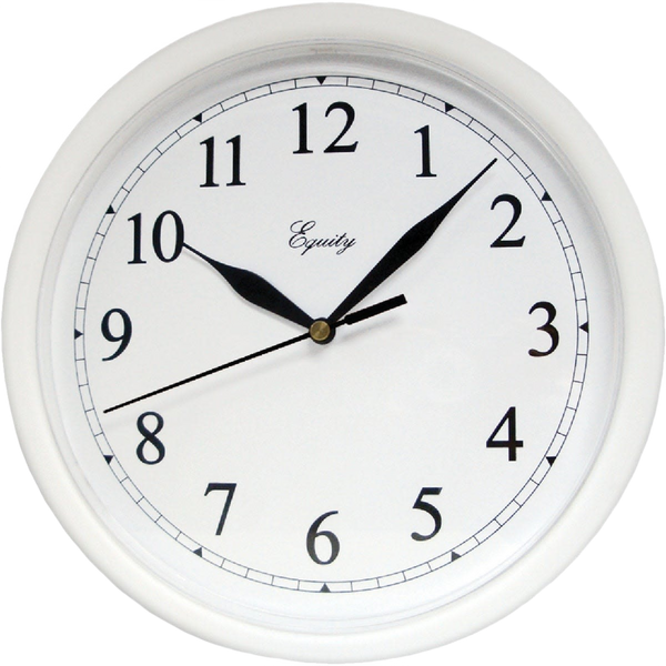 La Crosse Technology Equity White Quartz Wall Clock – Hartville
