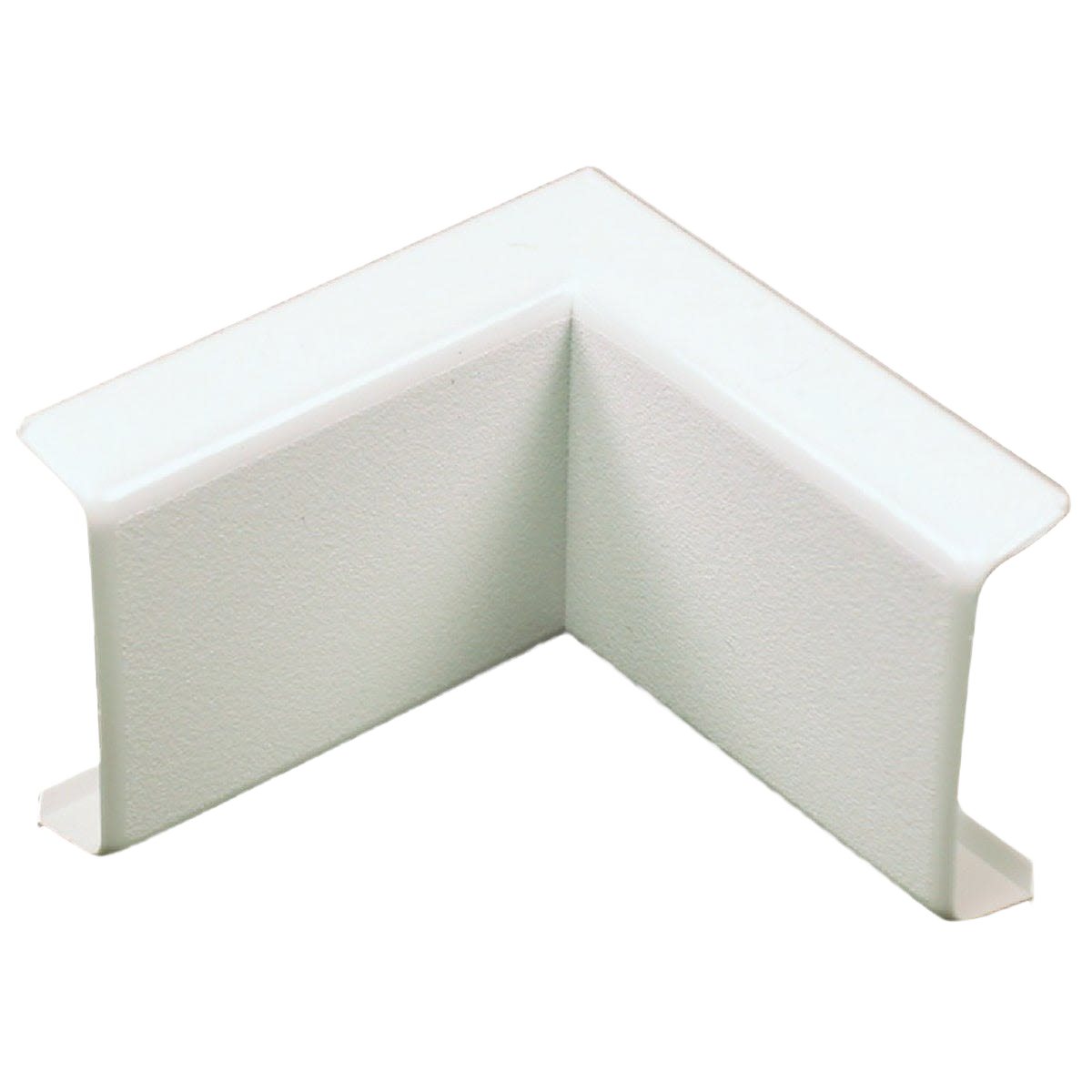 White flat inside elbow fitting for cord management in electrical, conduit, and home improvement collections under $50