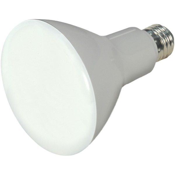 Energy-efficient BR30 LED light bulb with medium base for home improvement and lighting under $50 collections