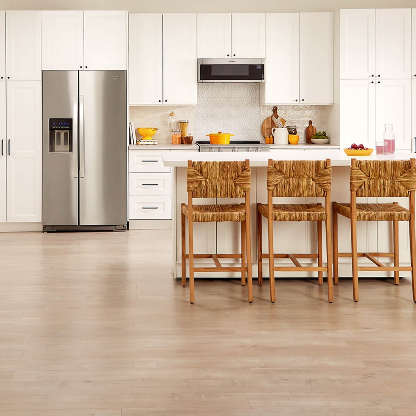 33-inch Wide Side-by-Side Refrigerator - 21 cu. ft.