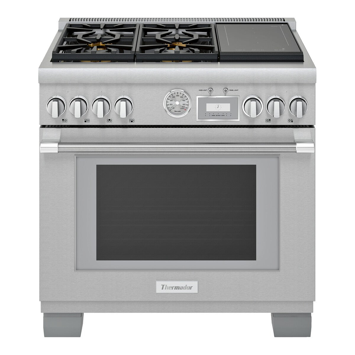 Dual Fuel Professional Range, 36'' Pro Grand® Commercial Depth, Stainless Steel