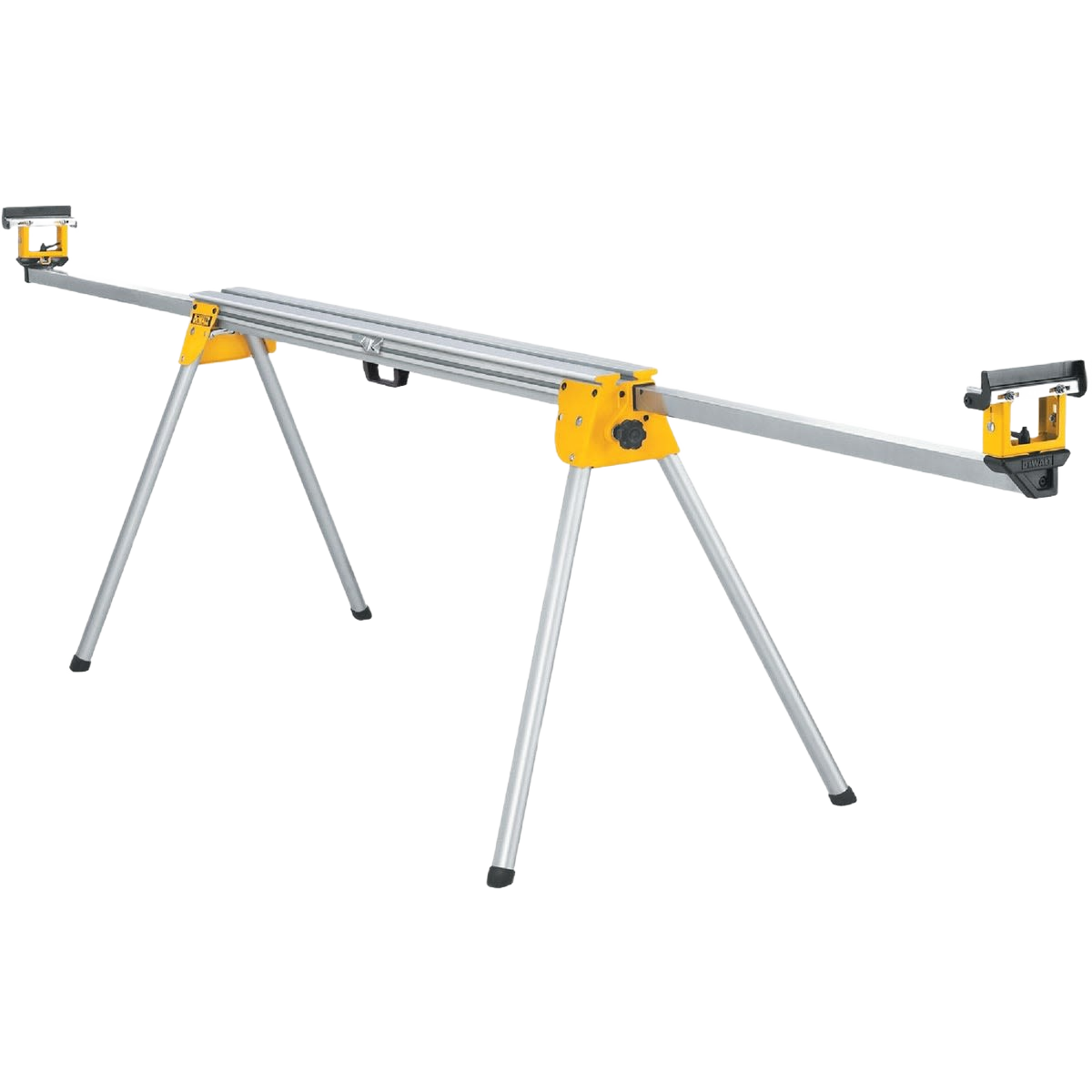 Heavy-duty portable miter saw stand with adjustable supports in power tool accessories and tool stands collection