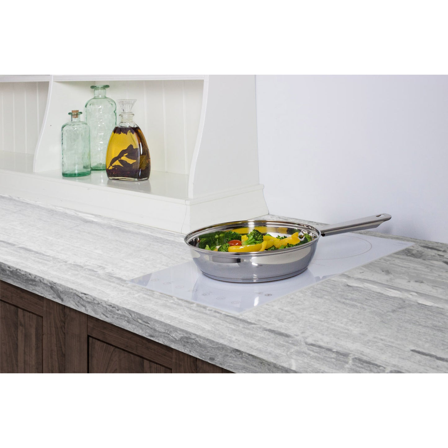 12" Wide 230V 2-Burner Radiant Cooktop