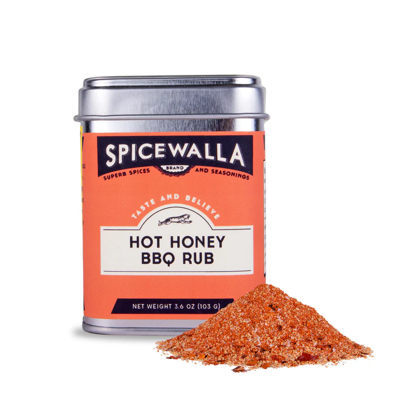 Spicewalla Hot Honey BBQ Rub Seasoning, 3.6 oz.