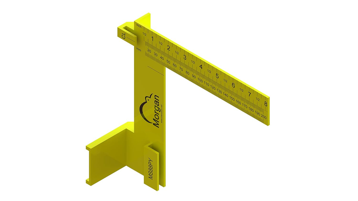 Kiwi Vision Morgan Square 8" x 8" Plastic Square, Yellow