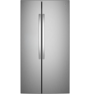 GE® 24.2 Cu. Ft. Counter-Depth Side-By-Side Refrigerator with Internal Dispenser and In-Door Icemaker