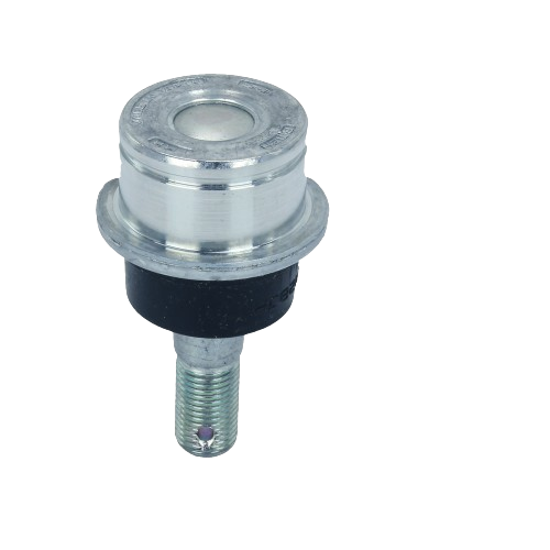 Metal and rubber steering knuckle ball joint designed for durable use in vehicle steering systems and home improvement tasks
