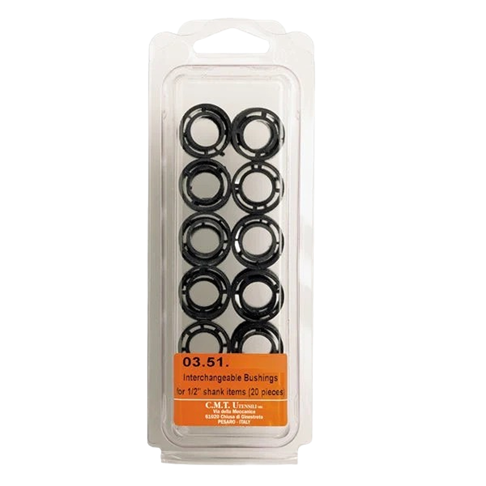 CMT Orange Tools 1/4’’ Pvc Bushings, 20-Pack