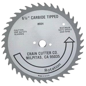 6 1/2 inch carbide tipped saw blade for Crain jamb saw, part of woodworking and power tool accessories under $100 collection