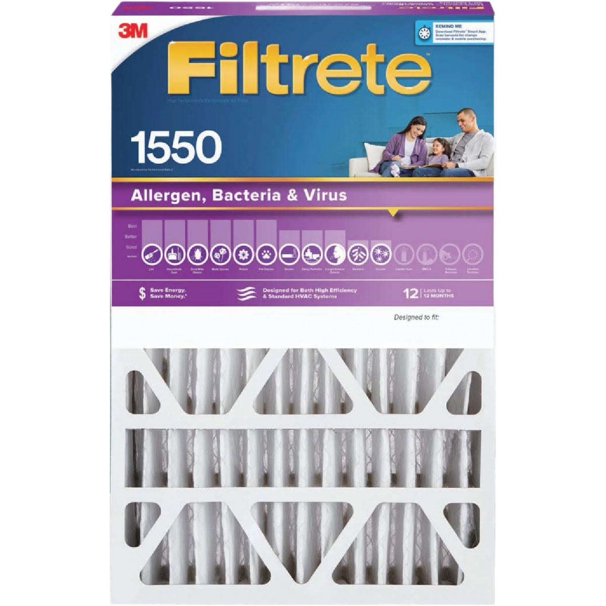 3M Filtrete air filter filter for allergen, bacteria, and virus protection in heating and cooling systems under $50 collection
