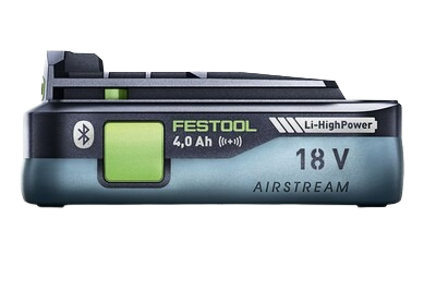 Festool 18V Li-HighPower 4.0 Ah compact battery pack with Bluetooth for power tool accessories and batteries collection