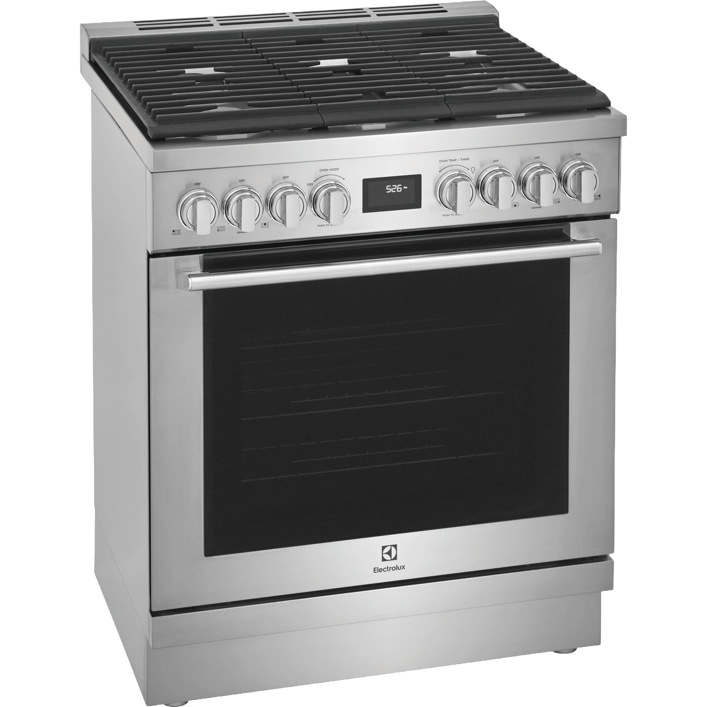 30" Dual-Fuel Freestanding Range