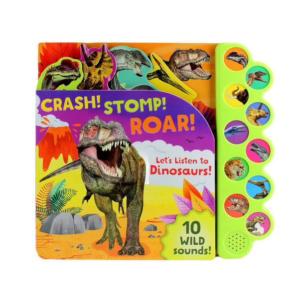 213 Dinosaur Roar! 音声絵本 Cottage Door Press Dinosaur Sound Book – Fun & Educational
