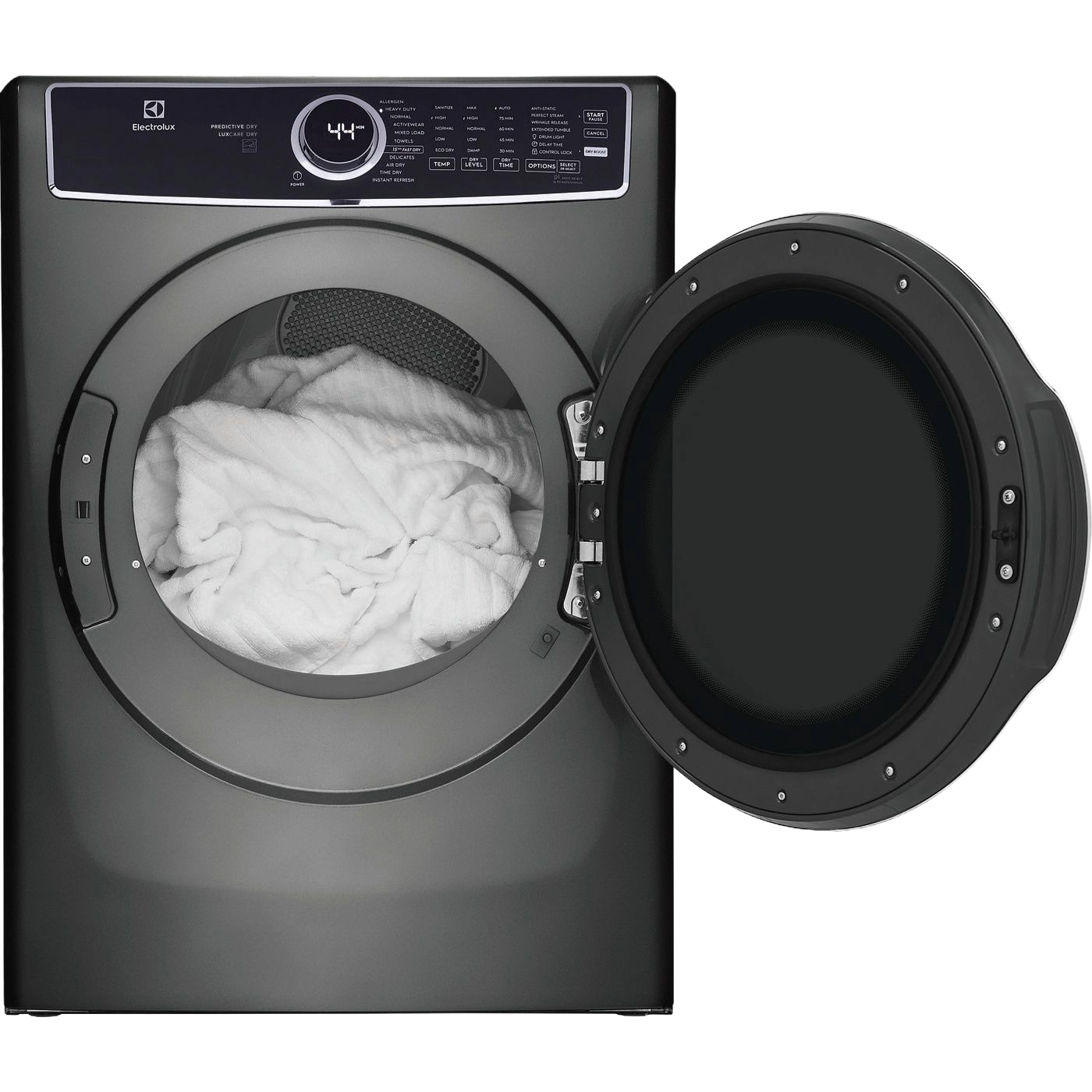 Front Load Perfect Steam™ Gas Dryer with LuxCare® Dry and Instant Refresh – 8.0 Cu. Ft.