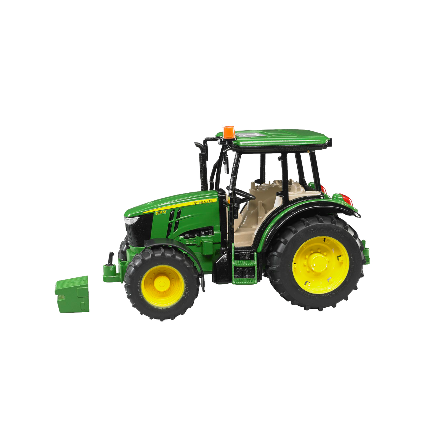 Green and yellow Bruder John Deere 5115 M Tractor toy in Vehicles & Remote Controlled Toys and Bruder Toys collections
