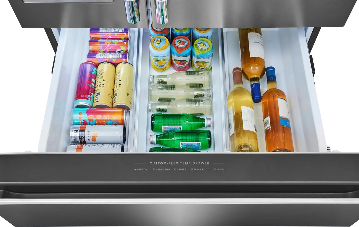 26 Cu. Ft. Standard-Depth 4-Door French Door Refrigerator