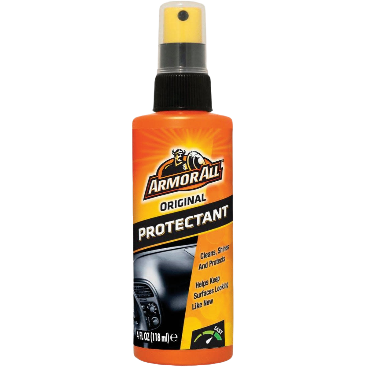 Orange spray bottle of Armor All Original Protectant for cleaning and maintaining automotive surfaces under $50 collections