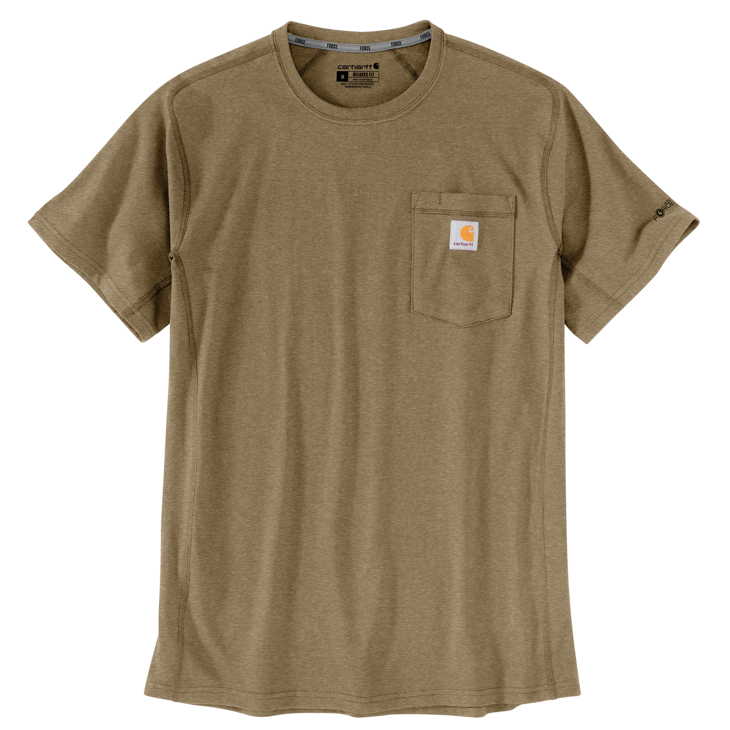 Carhartt Men's Force Sun Defender Relaxed Fit Lightweight Short-Sleeve Shirt