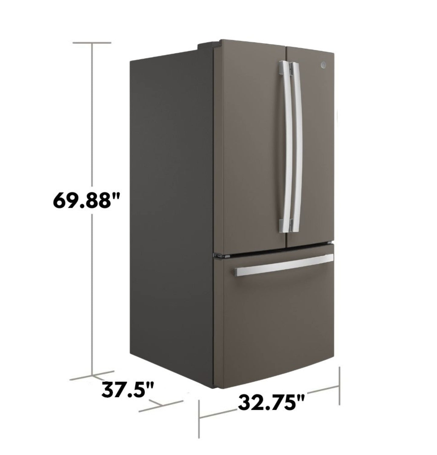 GE® ENERGY STAR® 24.7 Cu. Ft. French-Door Refrigerator