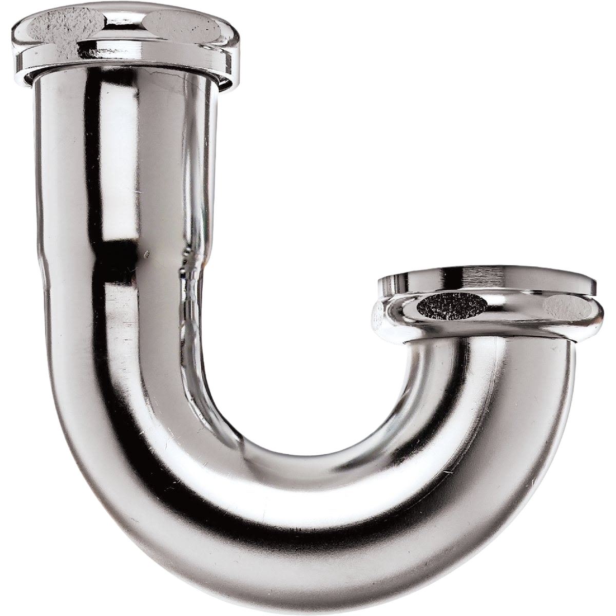 Chrome plated brass J-bend pipe fitting for sink drains in plumbing and pipes & fittings under $50 at Hartville Hardware