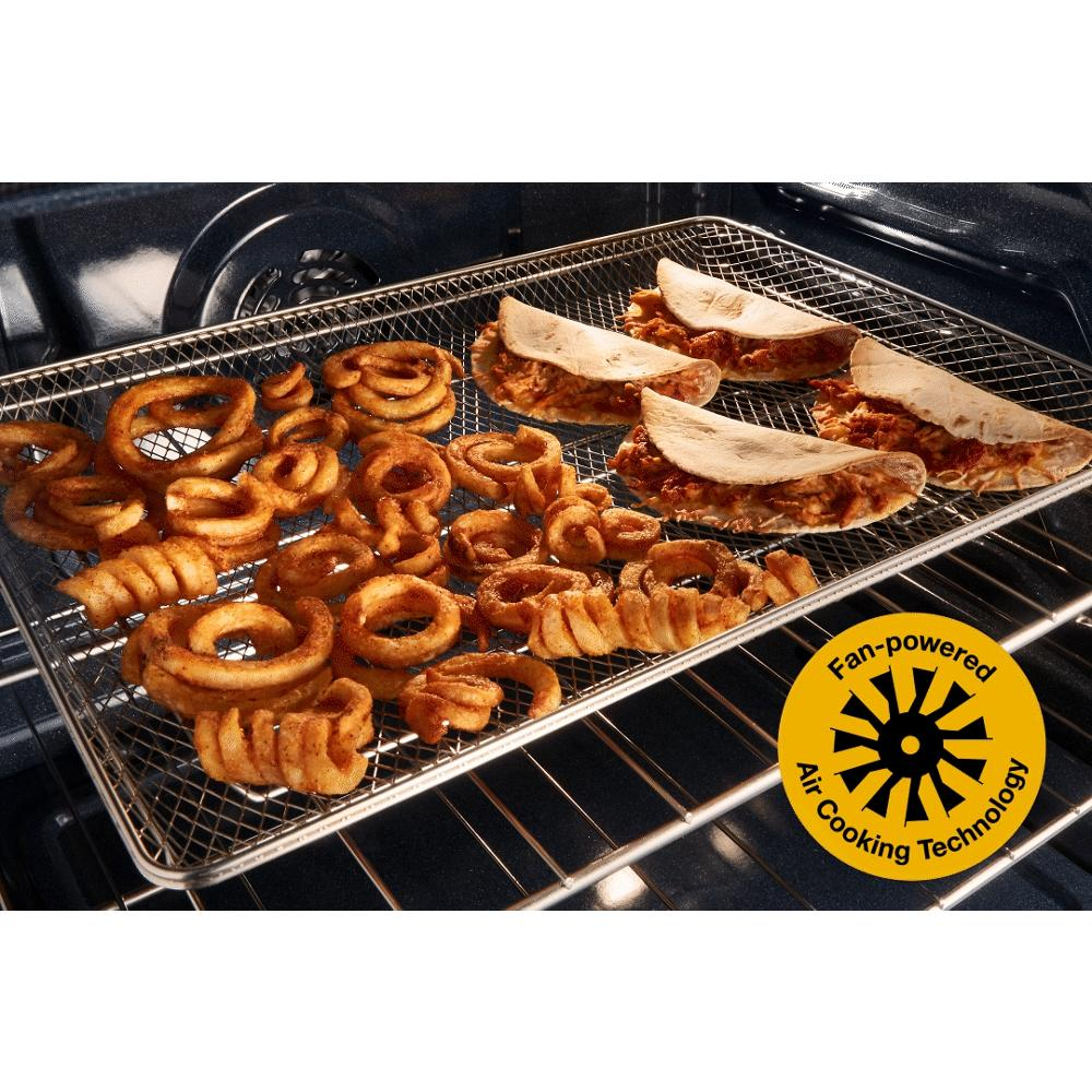 30-inch Gas Range with Air Cooking Technology and Steam Clean