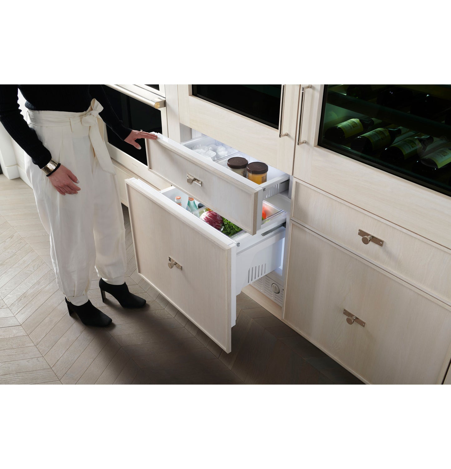 Monogram 30" Integrated Panel-Ready Refrigerator (for Single or Dual Installation)