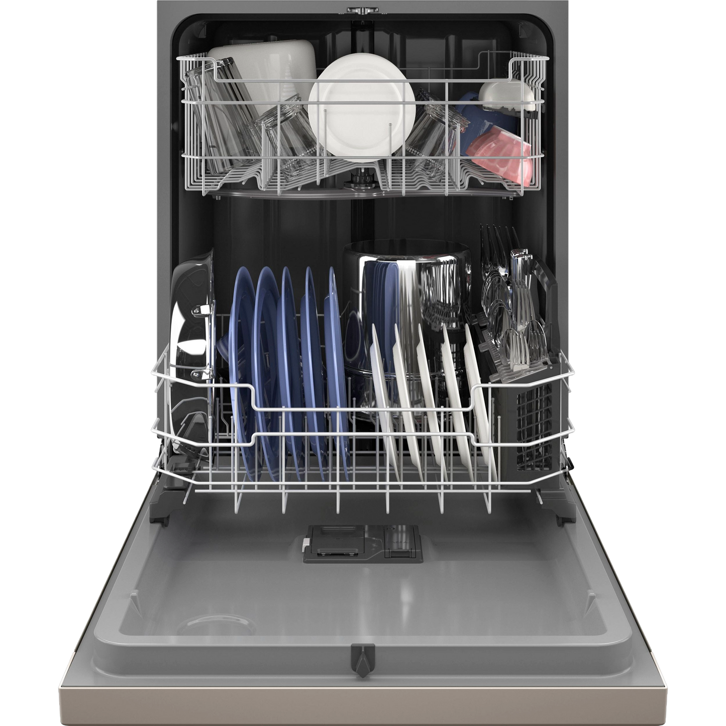 GE® ENERGY STAR® Front Control with Plastic Interior Dishwasher with Sanitize Cycle & Dry Boost