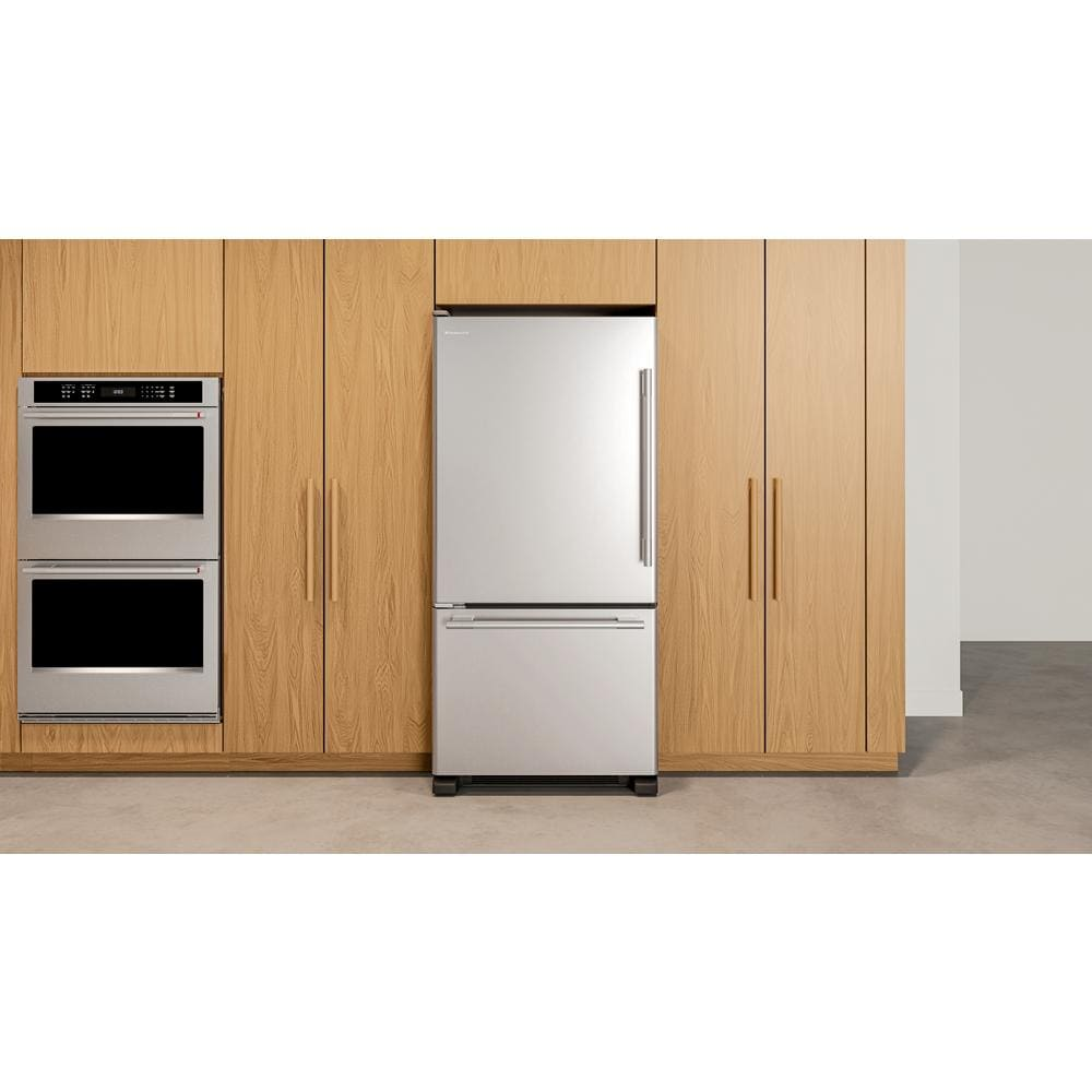 22 Cu. Ft. 33-Inch Standard-Depth Bottom Mount Refrigerator with Left Door Swing