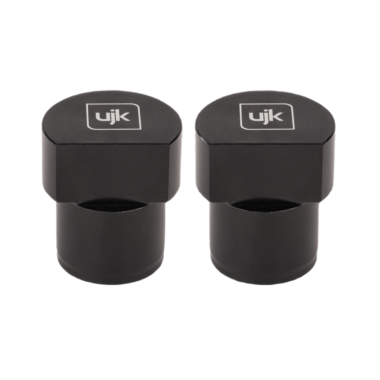 UJK Pair of Low Profile Flat Faced Dogs 12mm