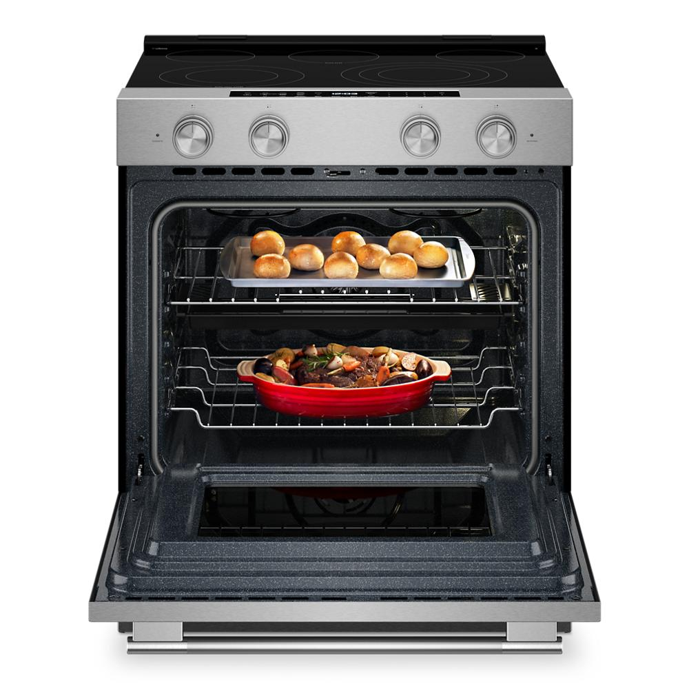 5.3 Cu. Ft. Smart Slide-in Electric Range with Two Even-Heat™ Hyper Elements and Convection Cooking Modes