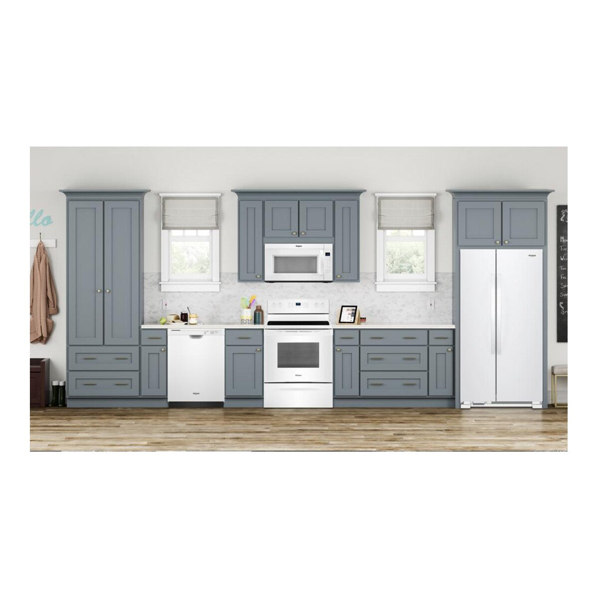33-inch Wide Side-by-Side Refrigerator - 22 cu. ft.