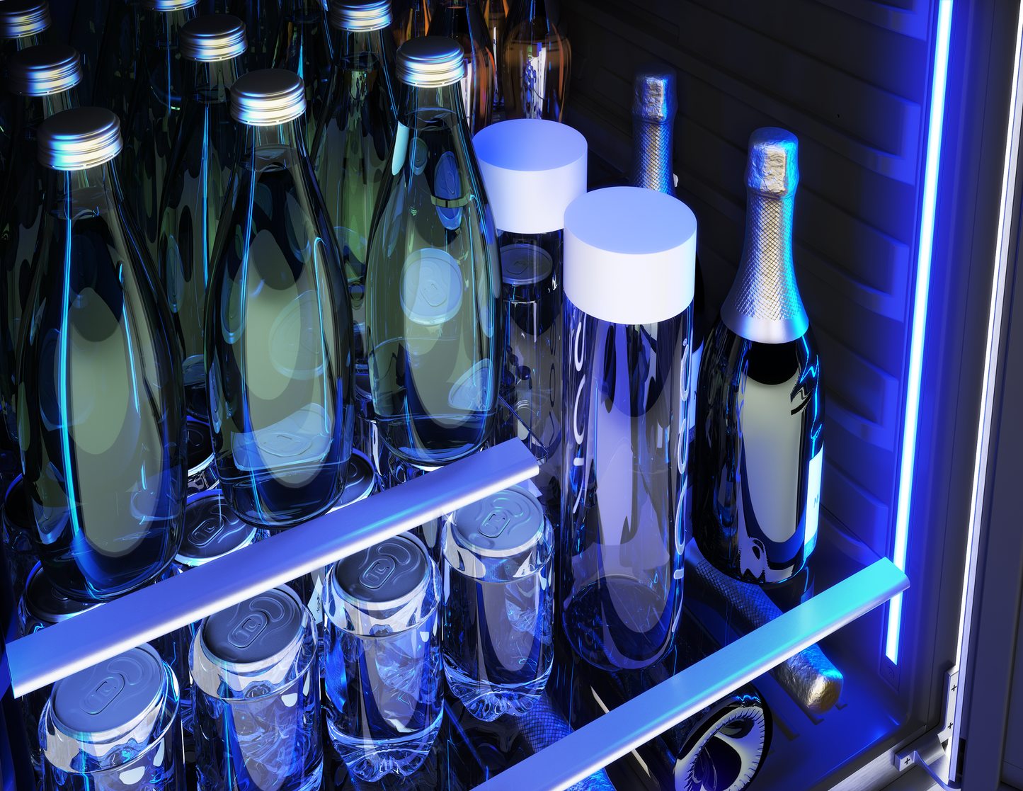 Beverage Center 24", Reversible Single Zone