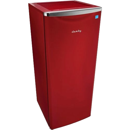 11 CuFt. All Refrigerator, All Black Interior, See-Through Crisper
