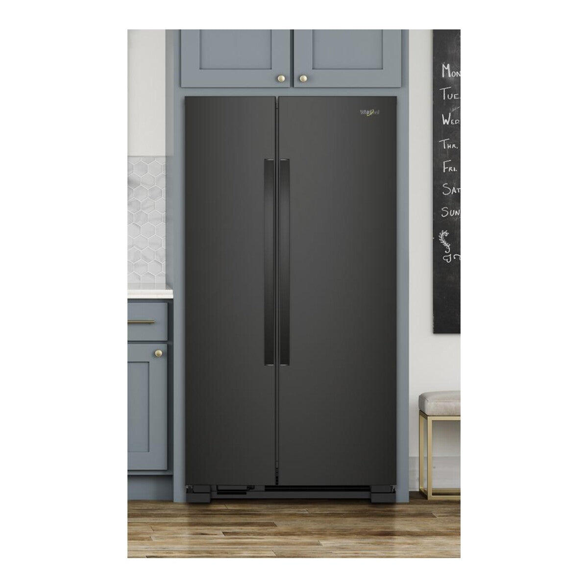 36-inch Wide Side-by-Side Refrigerator - 25 cu. ft.