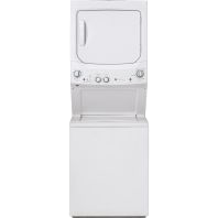 GE Unitized Spacemaker® 3.8 cu. ft. Capacity Washer with Stainless Steel Basket and 5.9 cu. ft. Capacity Electric Dryer