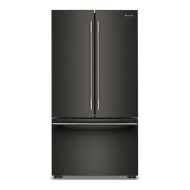 24 Cu. Ft. 36-Inch Counter-Depth French Door Refrigerator with Internal Water Dispenser in Black Ore