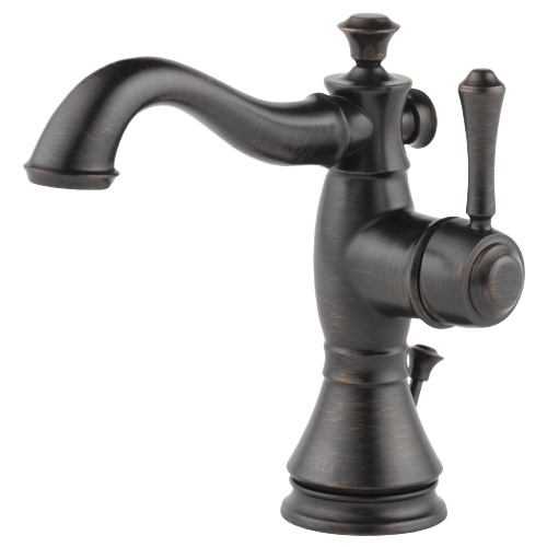 Venetian bronze single handle bathroom faucet with traditional styling for bathroom and plumbing fixtures collections