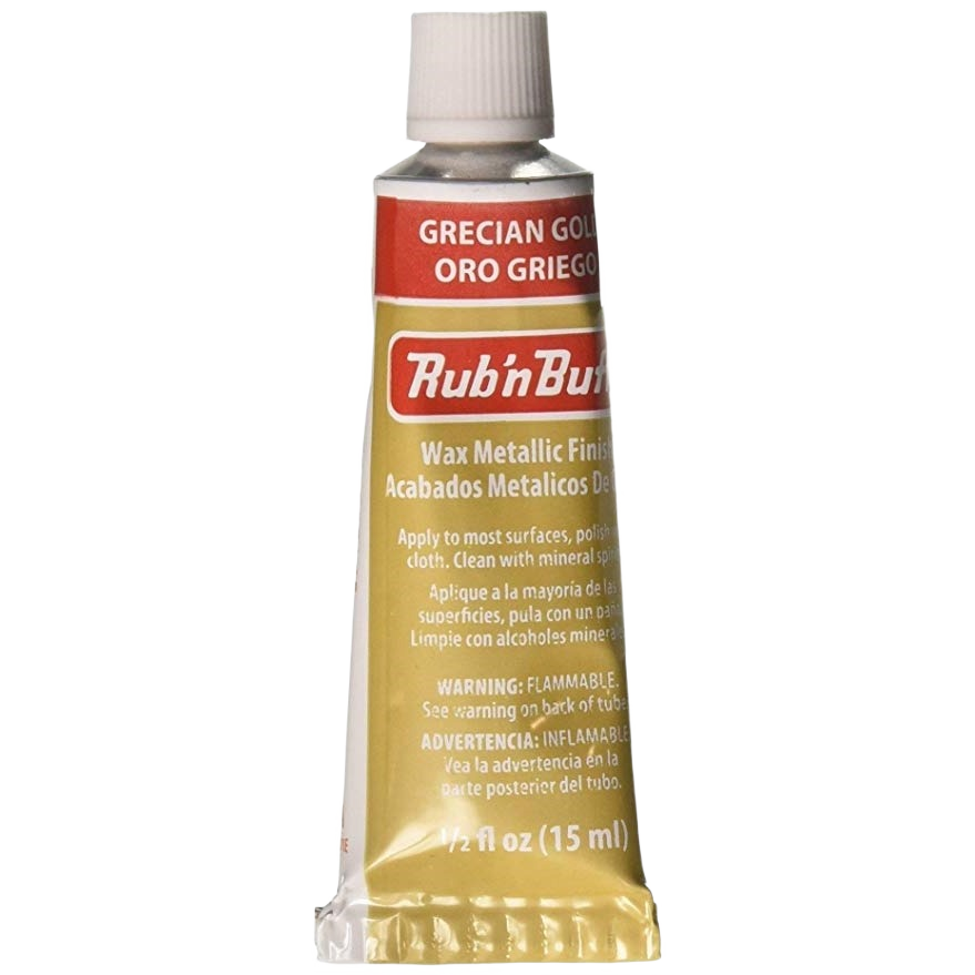Tube of metallic gold wax finish in specialty paint and paint supplies for home improvement projects under $50 collections