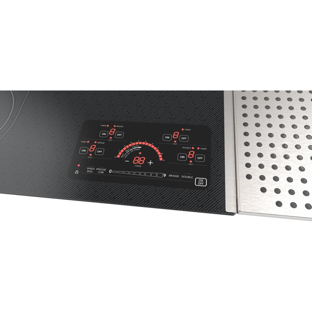 24" Electric Cooktop, 4 Heating Zones