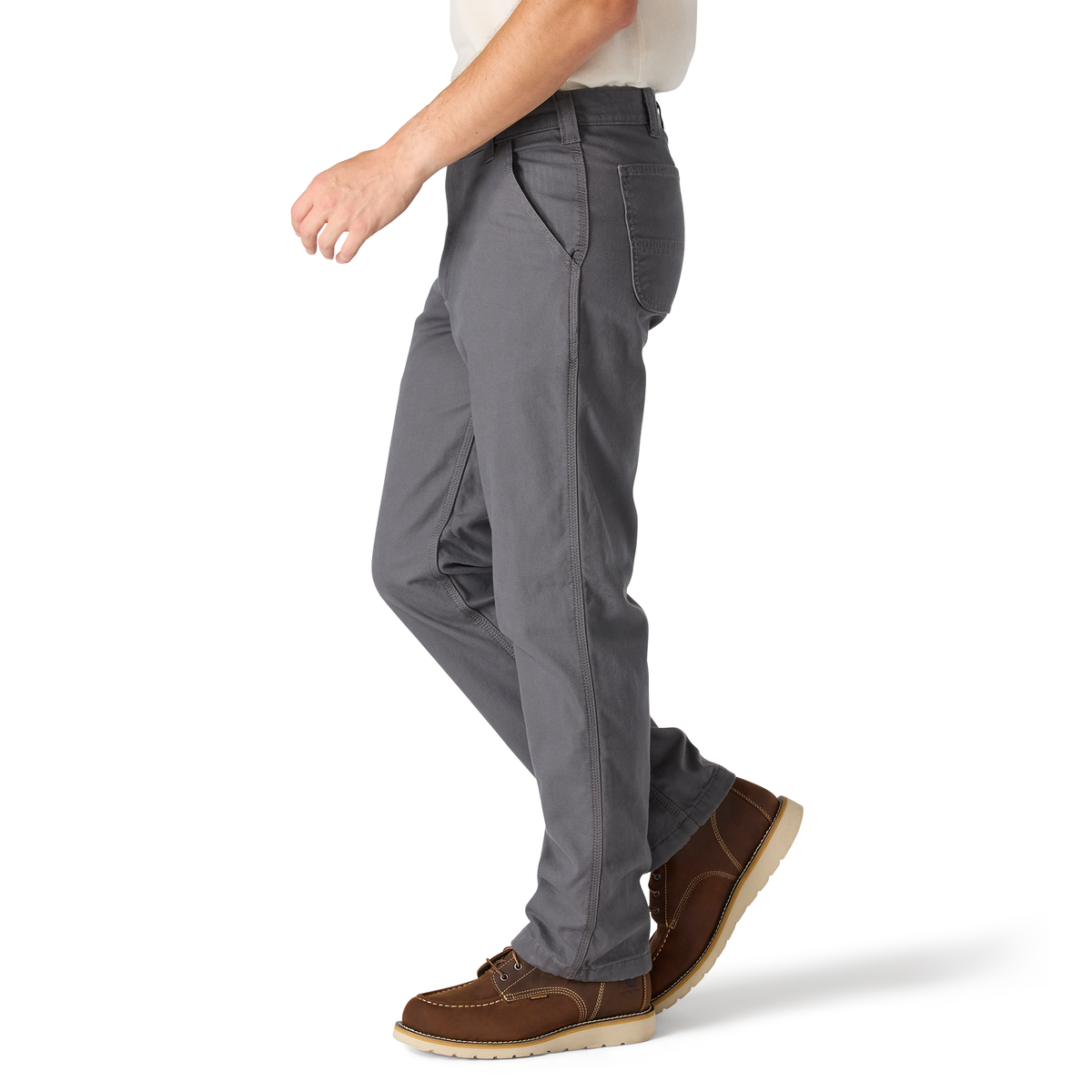 Carhartt Relaxed Straight Rigby Lined Dungaree - Gravel, 36x32