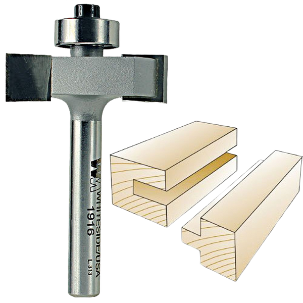 Whiteside Slotting & Rabbeting Bit 1/4 in – Precise Cuts – Hartville ...