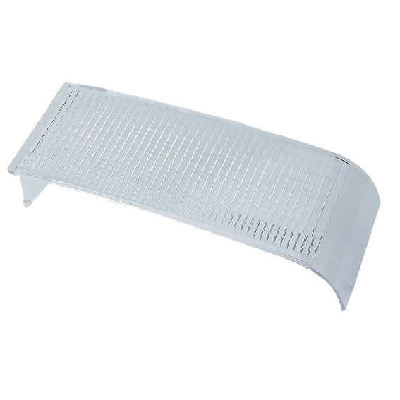 Clear left side replacement headlight lens for John Deere tractors in parts and accessories collection