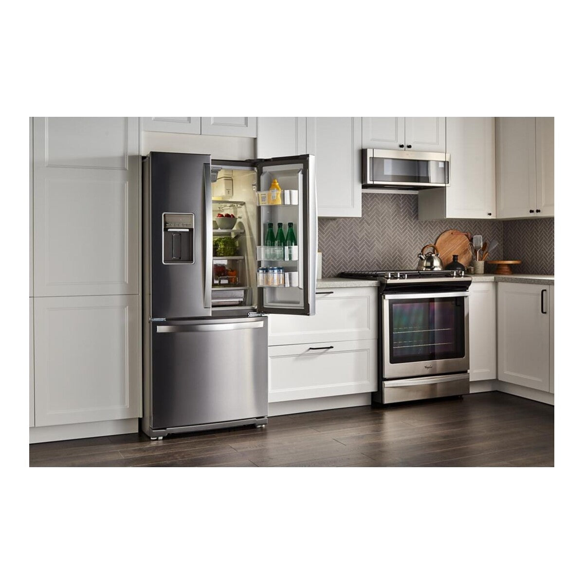 30-inch Wide French Door Refrigerator - 20 cu. ft.