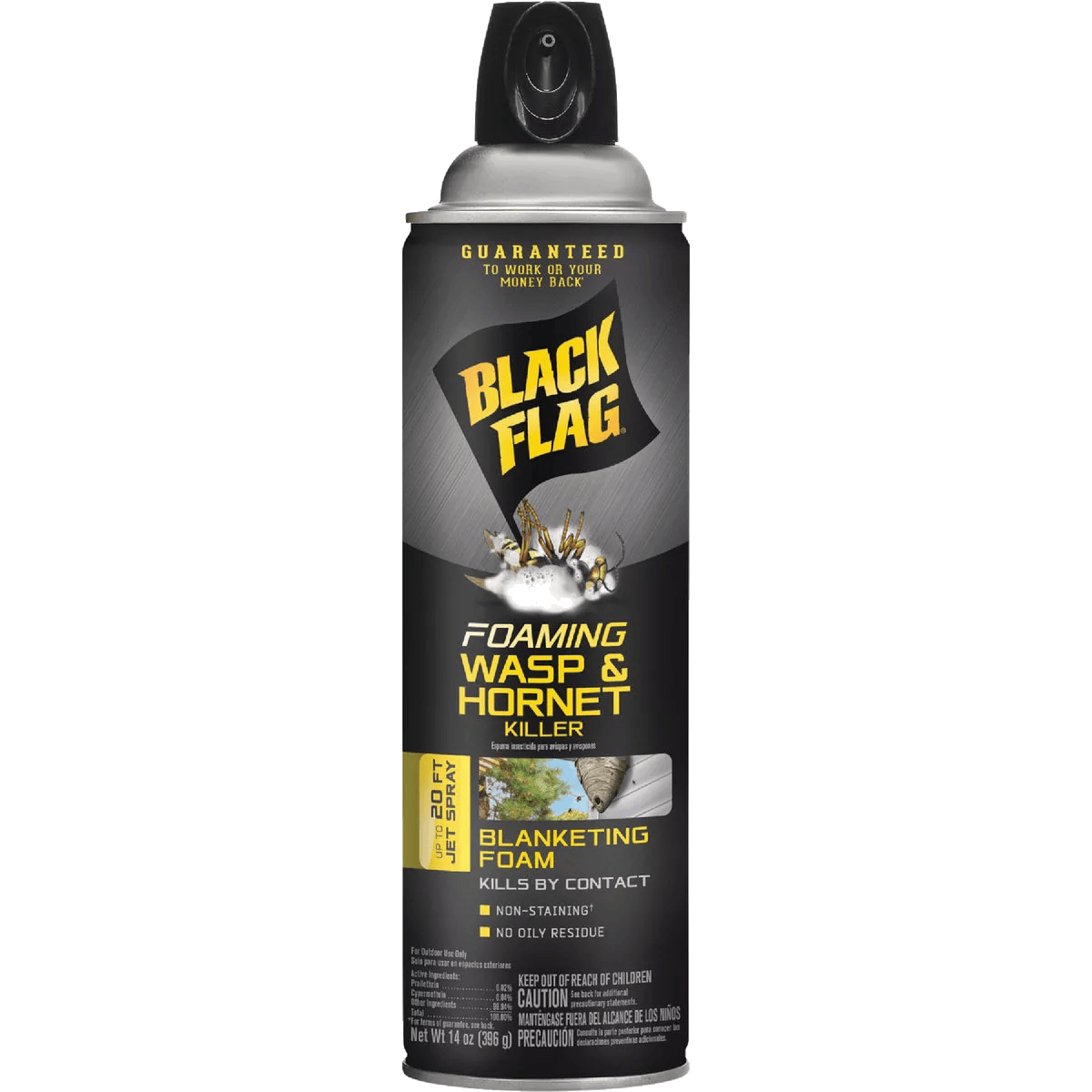 Black Flag 14 Oz. Foaming Aerosol Spray Wasp & Hornet Killer