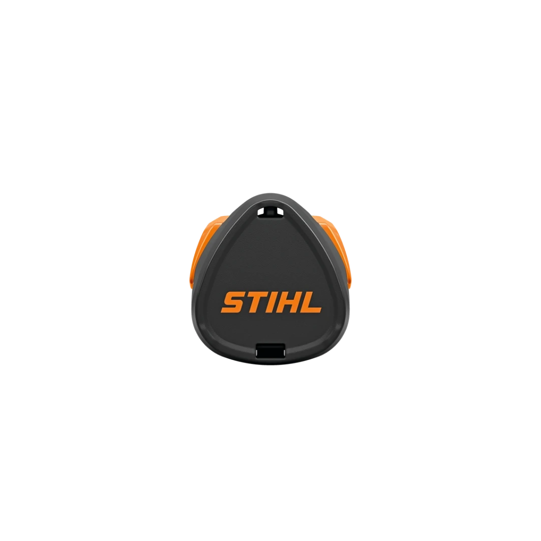 Black and orange compact replacement battery pack for power tools in home improvement and outdoor use