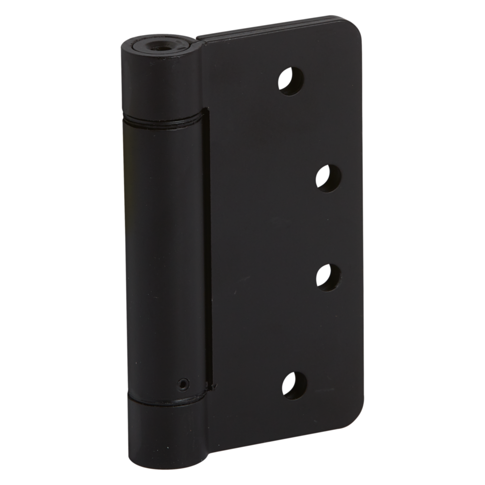 4-inch oil rubbed bronze spring hinge with four mounting holes for door hardware and home improvement projects under $50 collection