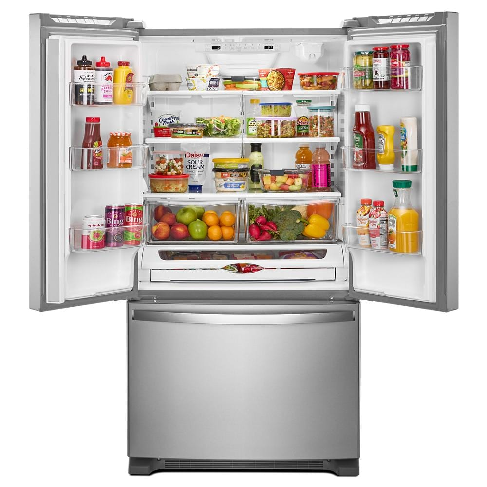 33-inch Wide French Door Refrigerator - 22 cu. ft.